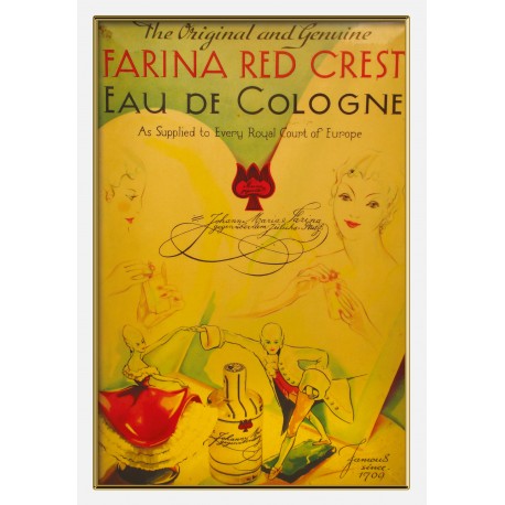 Farina Plakat "Red Crest"